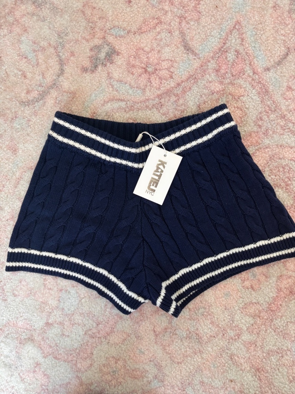 Katie j nyc navy shorts